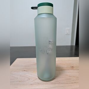 Starbucks Plastic Frosted Water Bottle